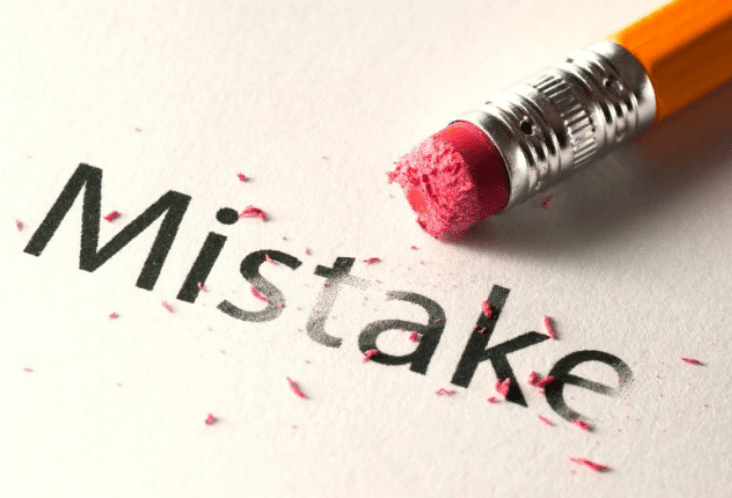 Rushing into something causes mistakes